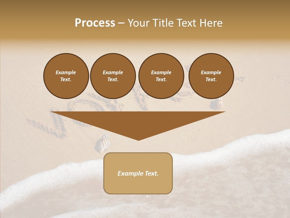 Style Language Brown PowerPoint Template