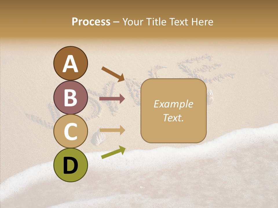 Style Language Brown PowerPoint Template