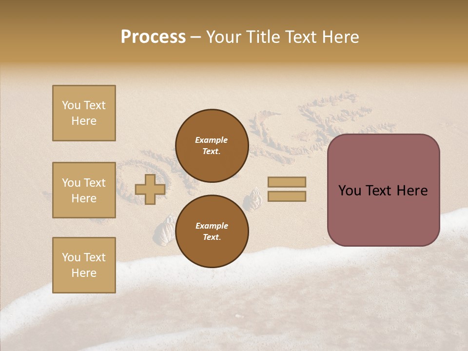 Style Language Brown PowerPoint Template