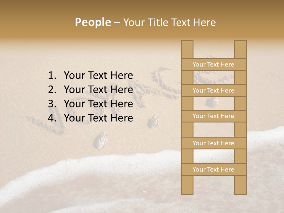 Style Language Brown PowerPoint Template