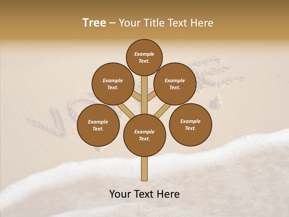 Style Language Brown PowerPoint Template
