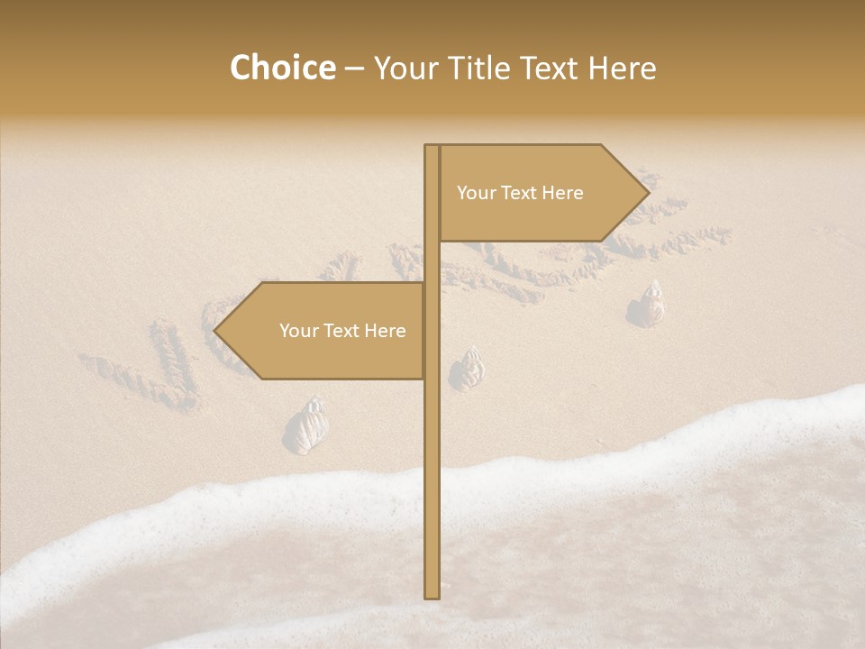 Style Language Brown PowerPoint Template