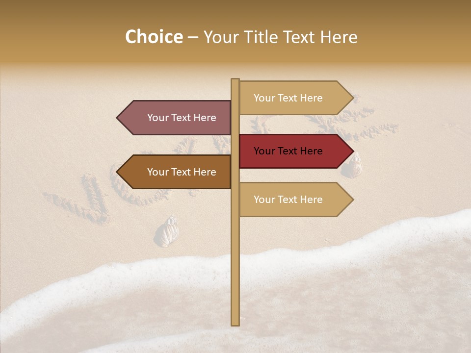 Style Language Brown PowerPoint Template