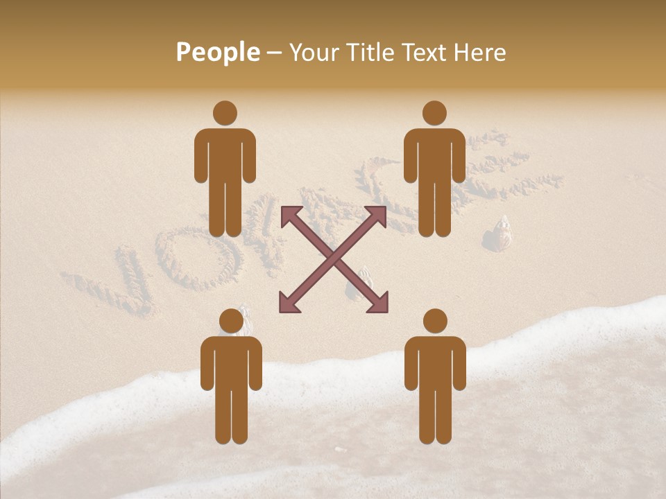 Style Language Brown PowerPoint Template