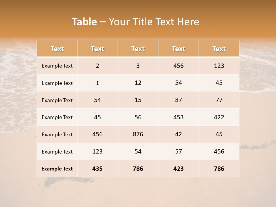 Resort New End PowerPoint Template