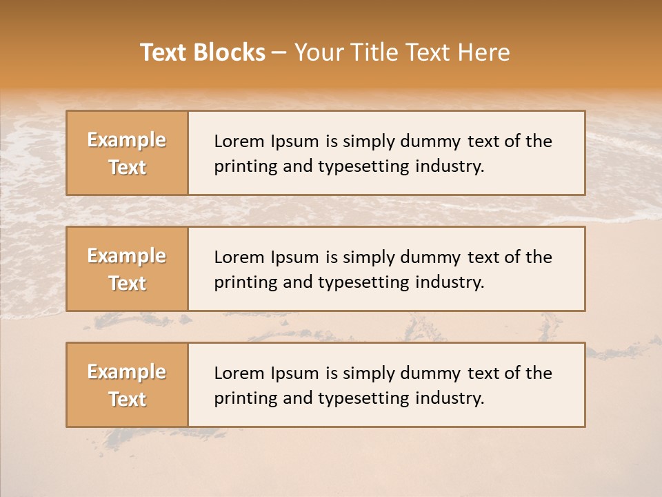Resort New End PowerPoint Template