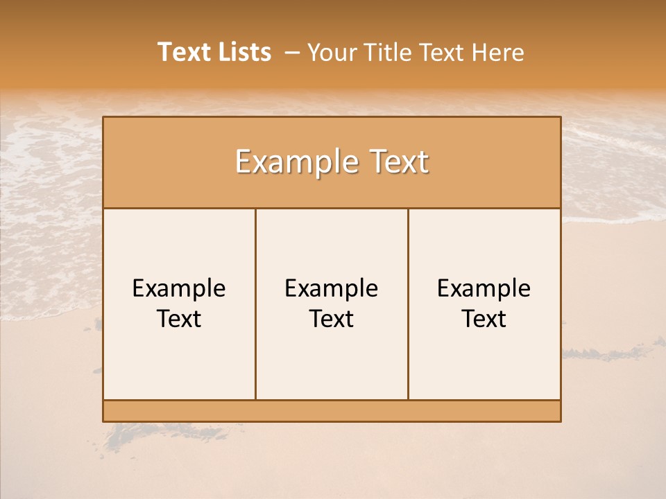 Resort New End PowerPoint Template