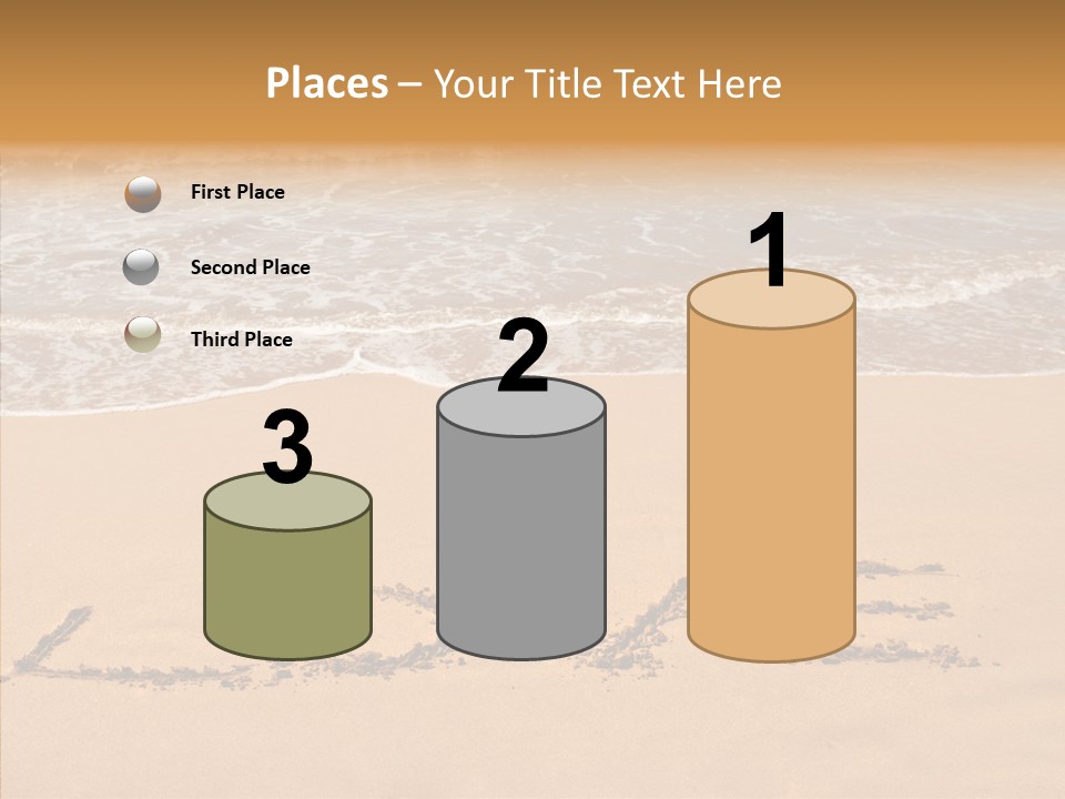 Relax Greeting Card Vacation PowerPoint Template