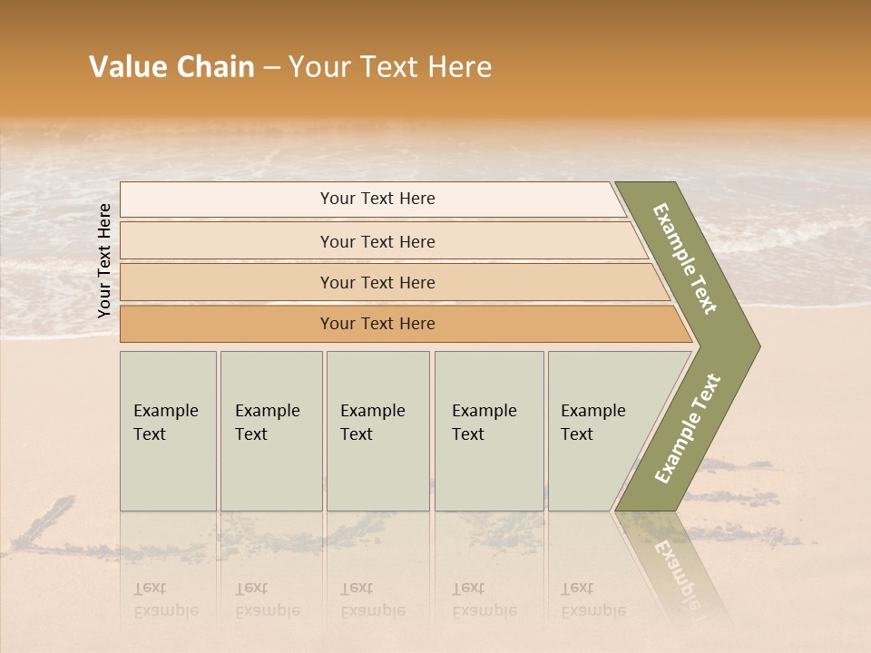 Relax Greeting Card Vacation PowerPoint Template