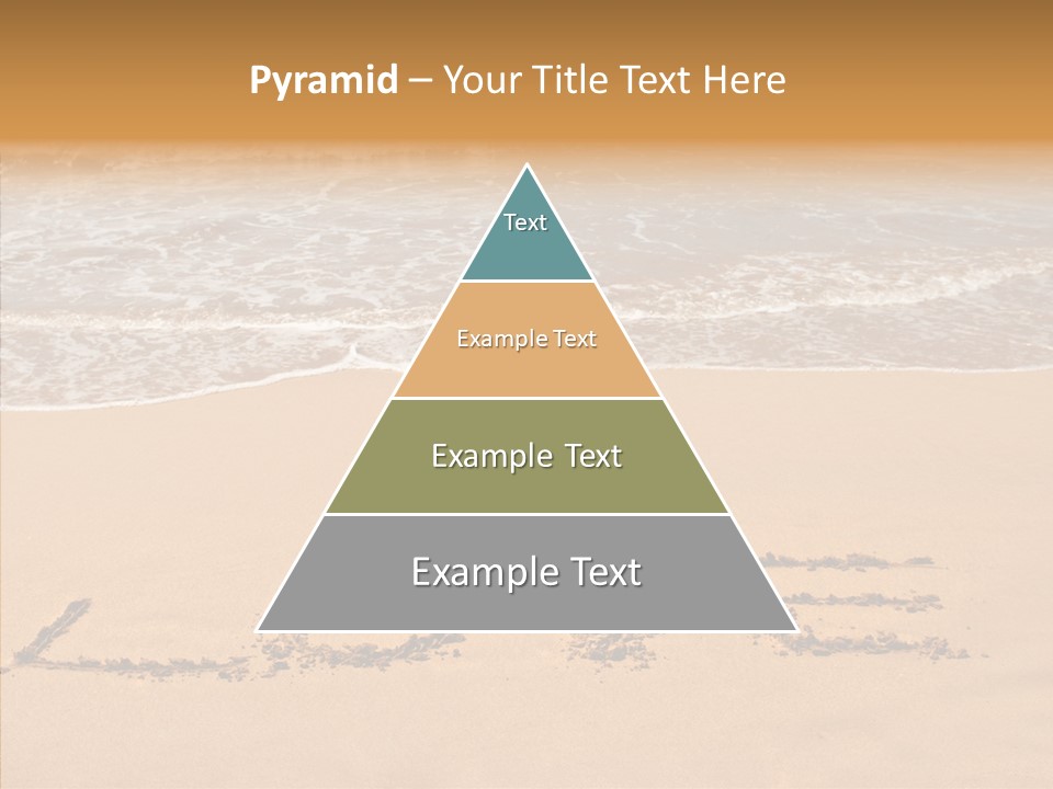 Relax Greeting Card Vacation PowerPoint Template