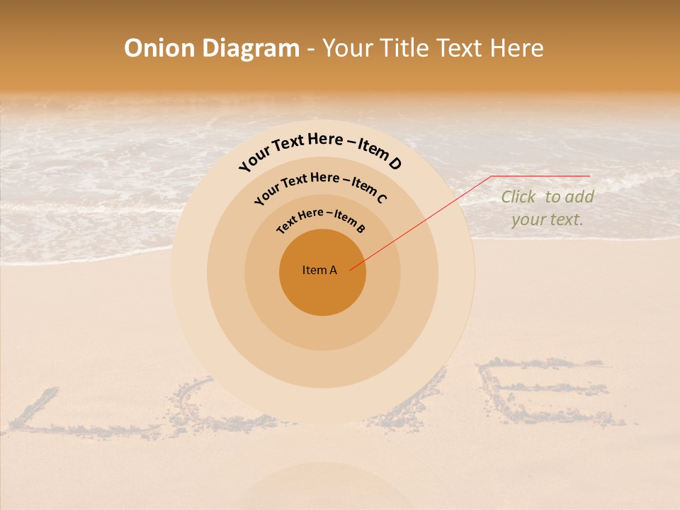 Relax Greeting Card Vacation PowerPoint Template