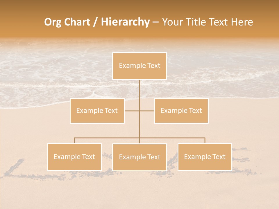 Relax Greeting Card Vacation PowerPoint Template