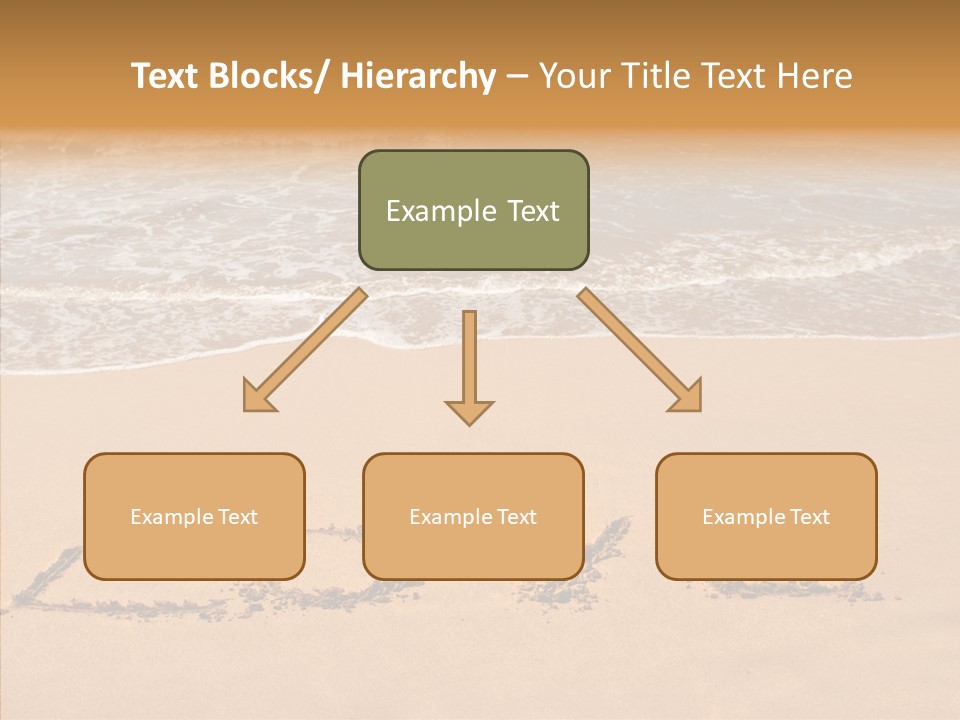 Relax Greeting Card Vacation PowerPoint Template