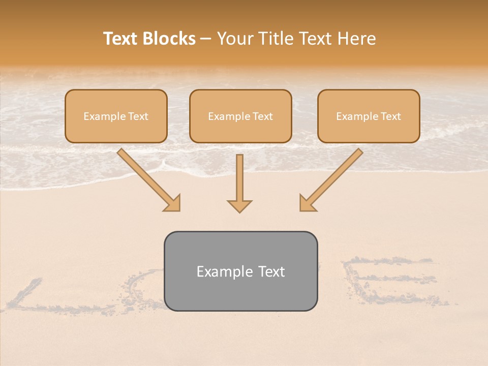Relax Greeting Card Vacation PowerPoint Template