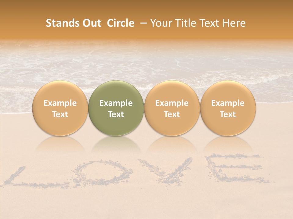 Relax Greeting Card Vacation PowerPoint Template