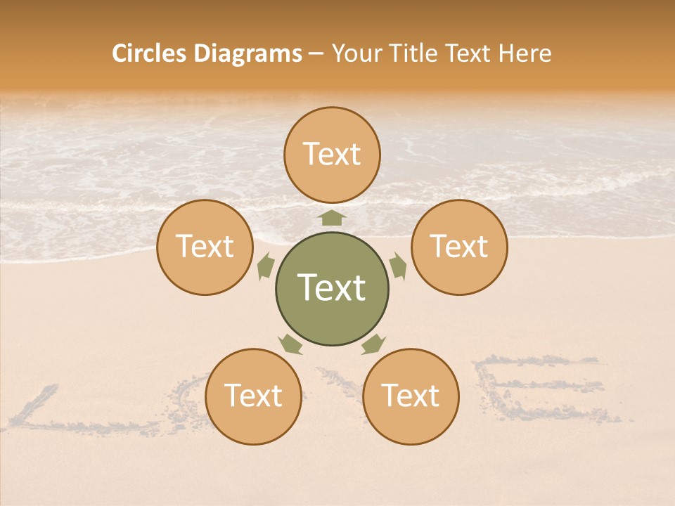 Relax Greeting Card Vacation PowerPoint Template