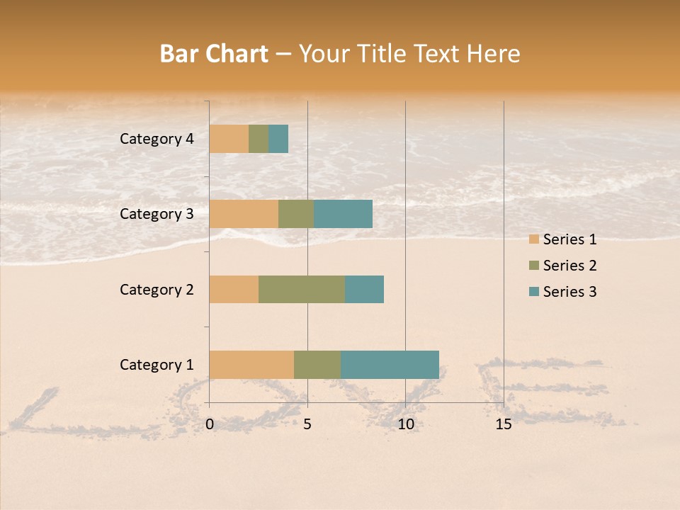 Relax Greeting Card Vacation PowerPoint Template