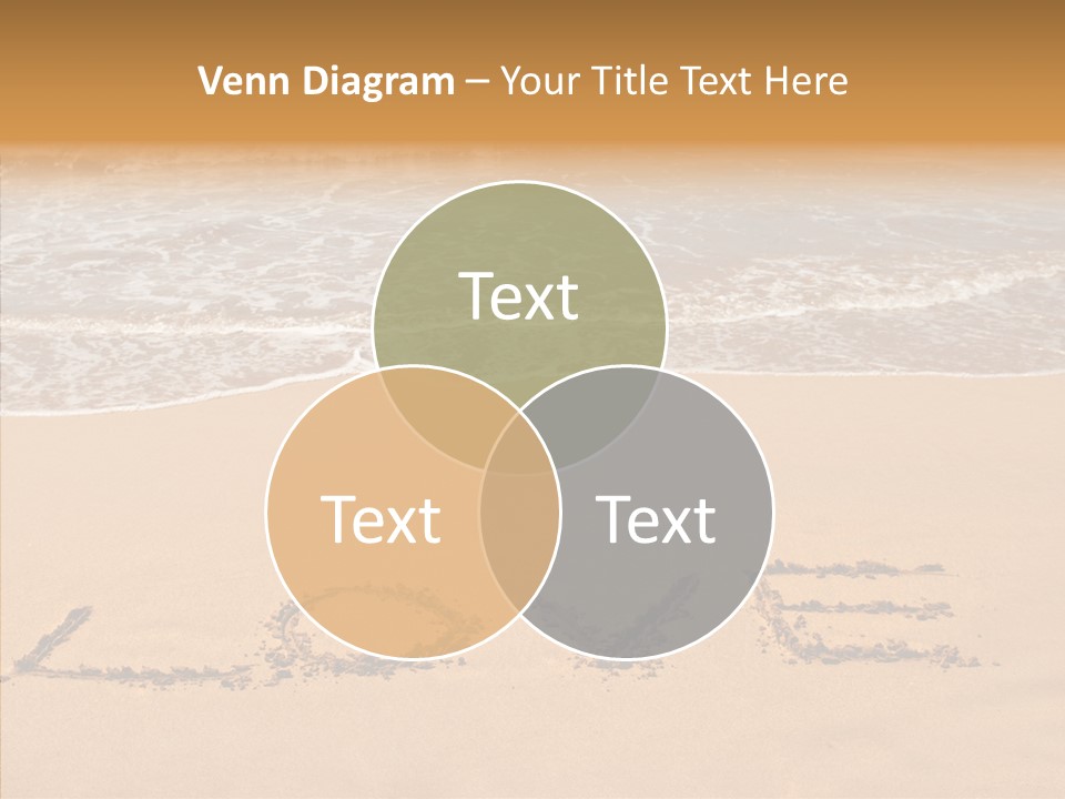 Relax Greeting Card Vacation PowerPoint Template