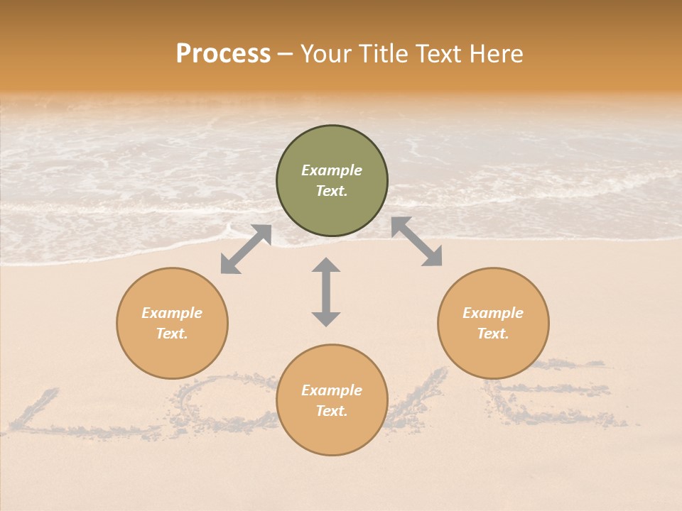 Relax Greeting Card Vacation PowerPoint Template