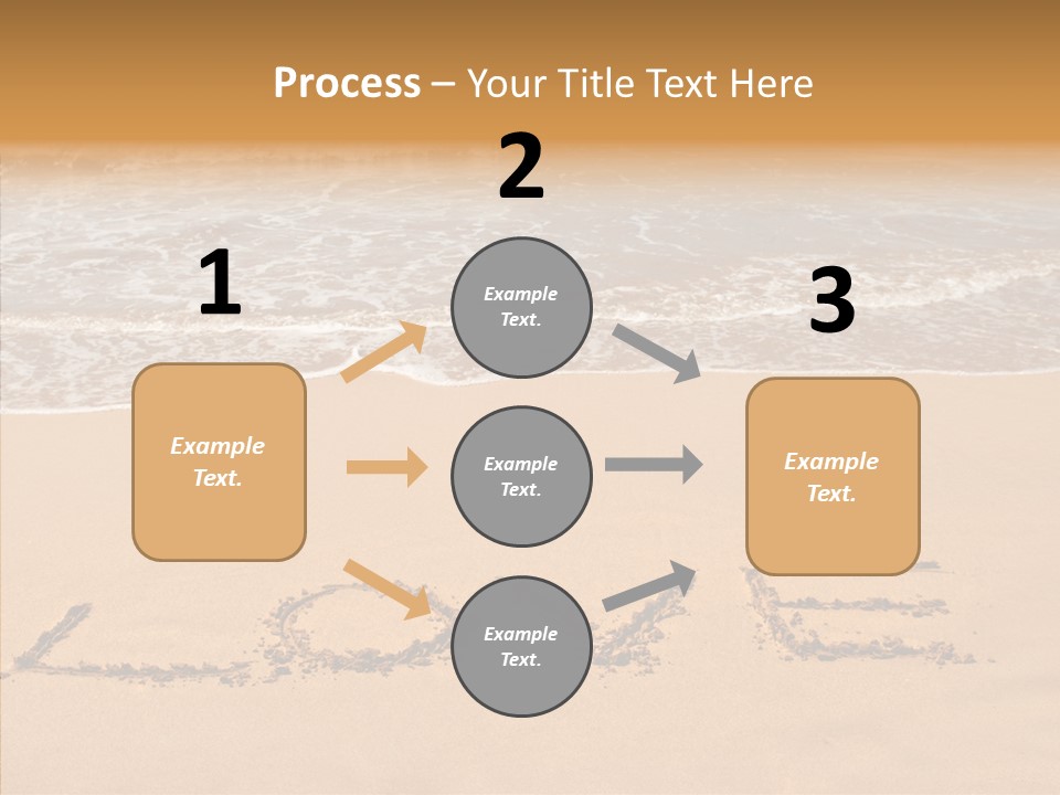 Relax Greeting Card Vacation PowerPoint Template