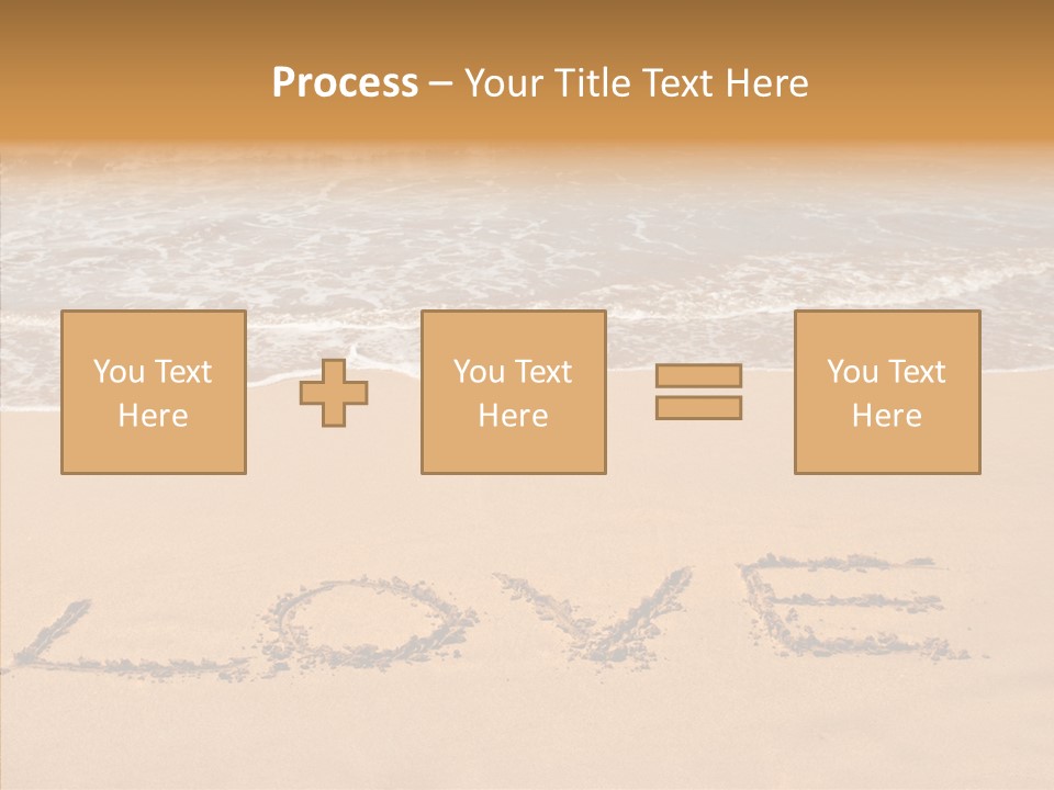 Relax Greeting Card Vacation PowerPoint Template