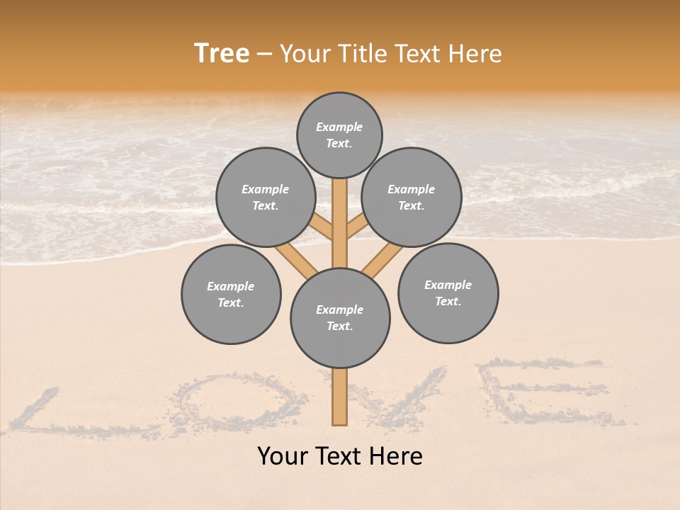 Relax Greeting Card Vacation PowerPoint Template