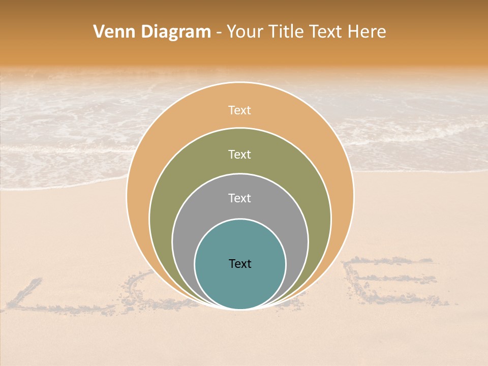 Relax Greeting Card Vacation PowerPoint Template