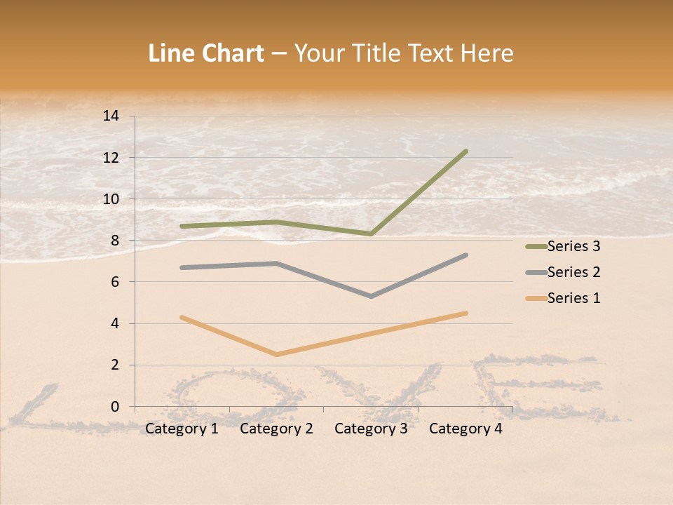 Relax Greeting Card Vacation PowerPoint Template