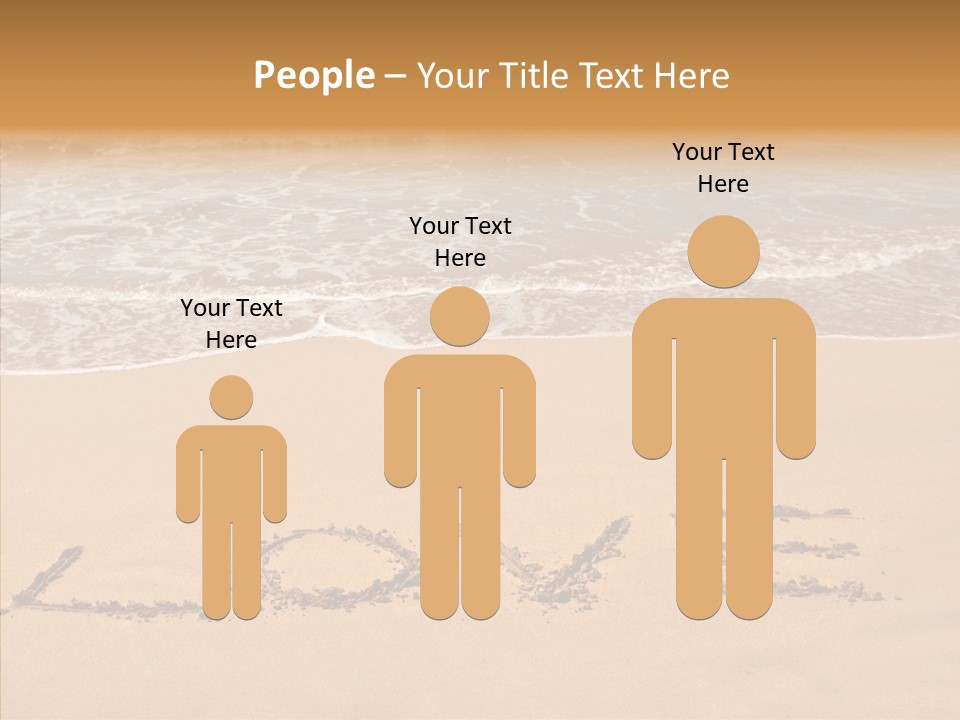 Relax Greeting Card Vacation PowerPoint Template