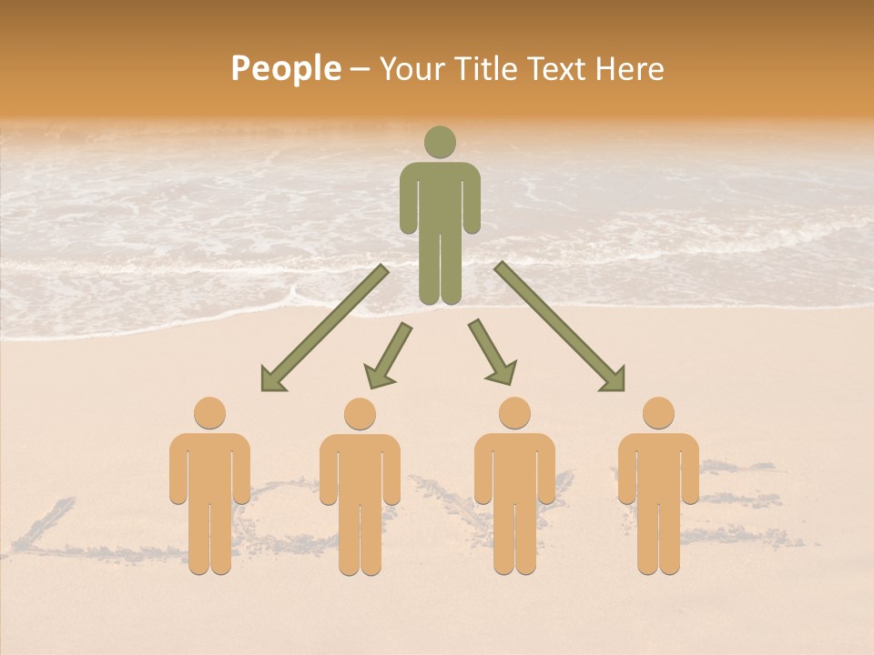 Relax Greeting Card Vacation PowerPoint Template