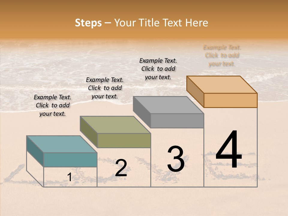 Relax Greeting Card Vacation PowerPoint Template