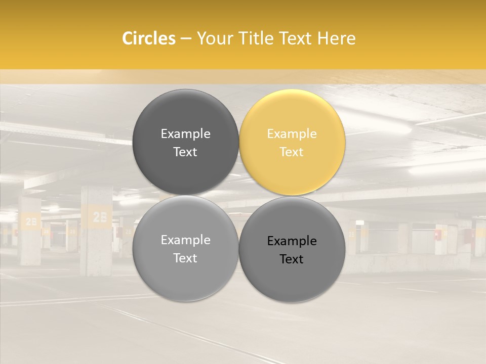 Structure Lamp Material PowerPoint Template