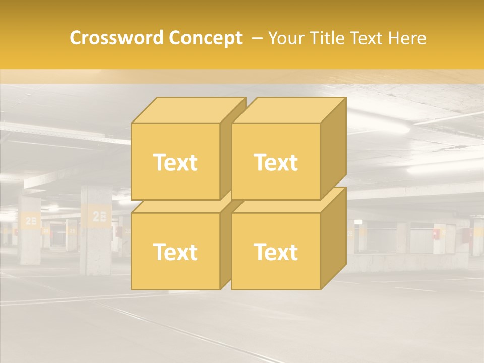 Structure Lamp Material PowerPoint Template