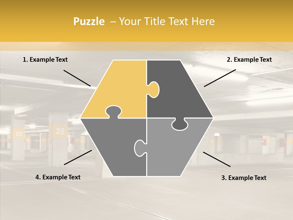 Structure Lamp Material PowerPoint Template