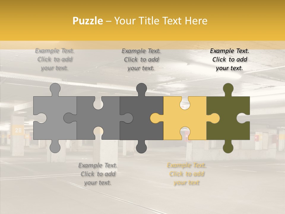 Structure Lamp Material PowerPoint Template