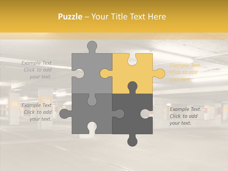 Structure Lamp Material PowerPoint Template