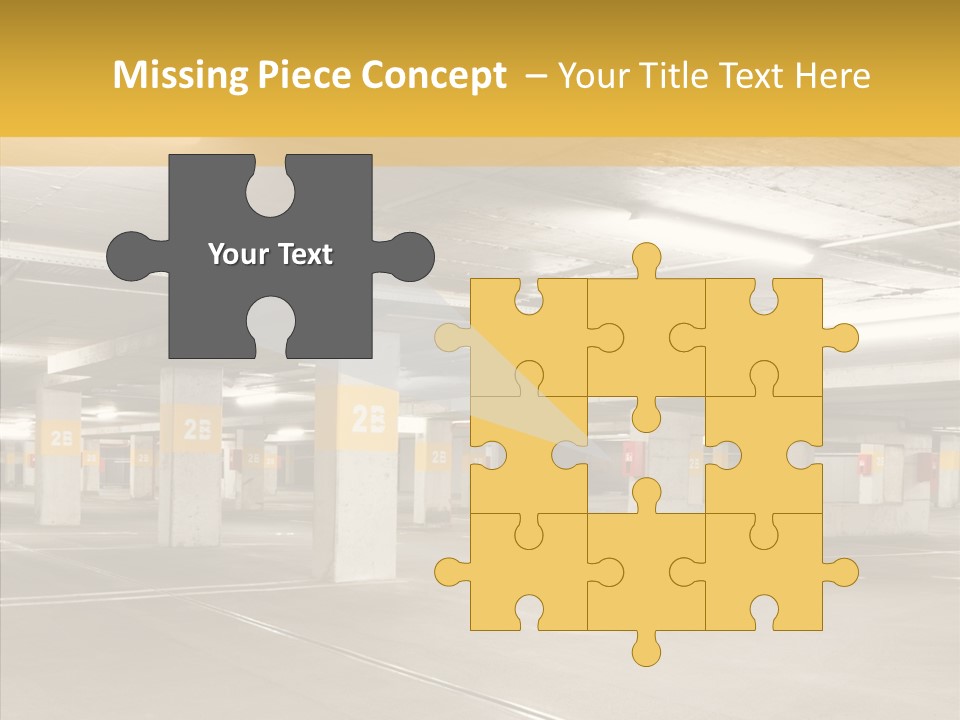 Structure Lamp Material PowerPoint Template