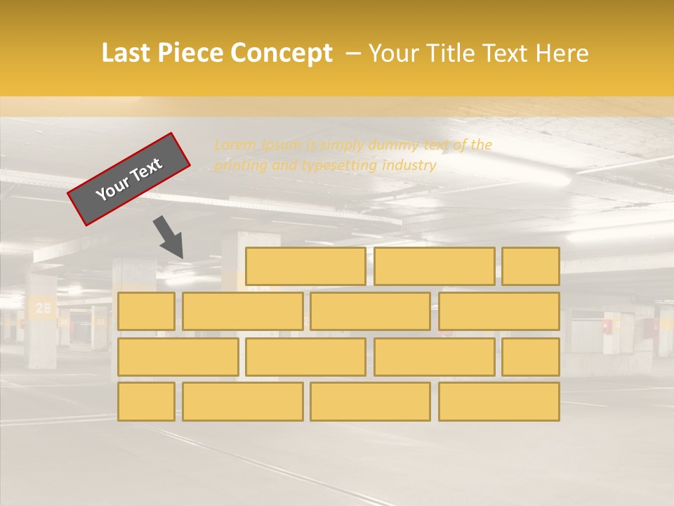 Structure Lamp Material PowerPoint Template