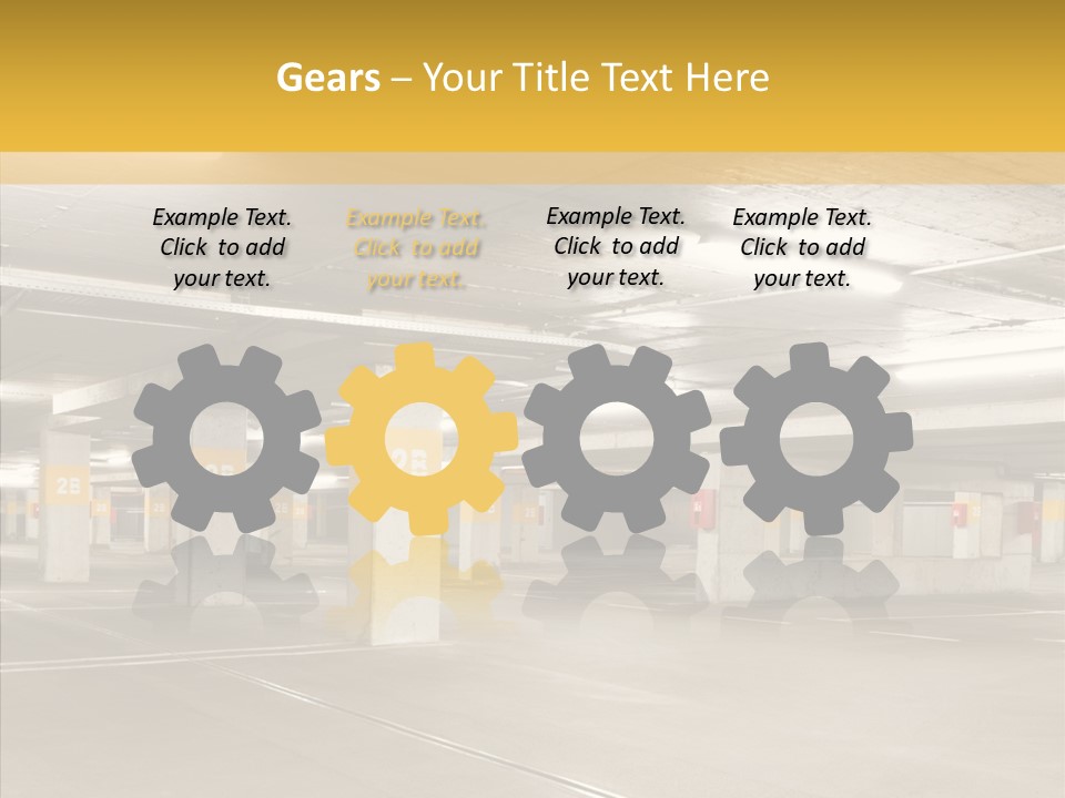 Structure Lamp Material PowerPoint Template