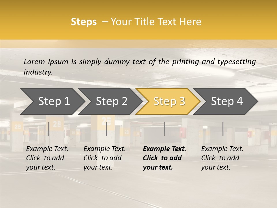 Structure Lamp Material PowerPoint Template