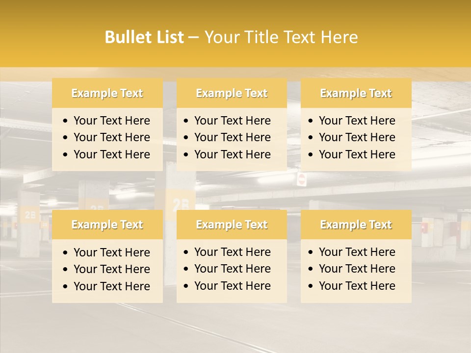Structure Lamp Material PowerPoint Template
