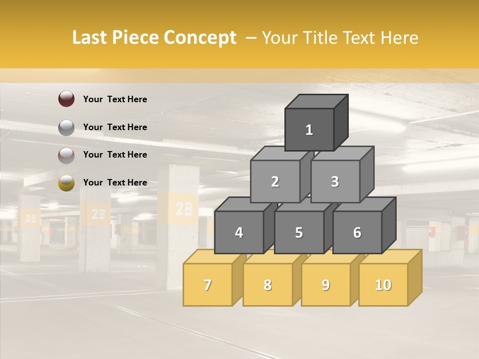 Structure Lamp Material PowerPoint Template