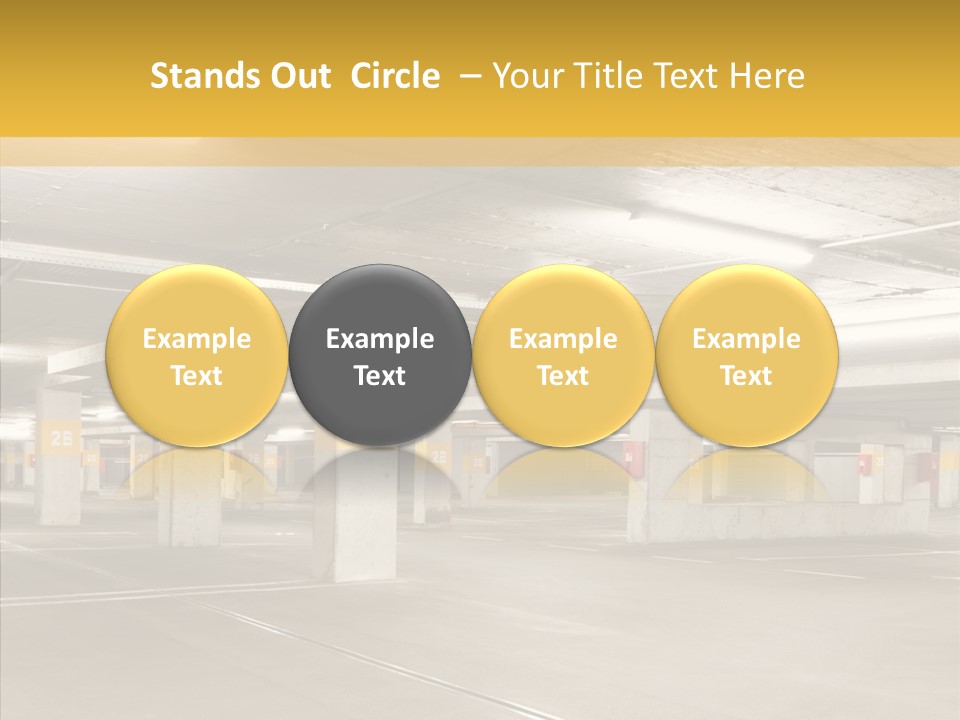 Structure Lamp Material PowerPoint Template