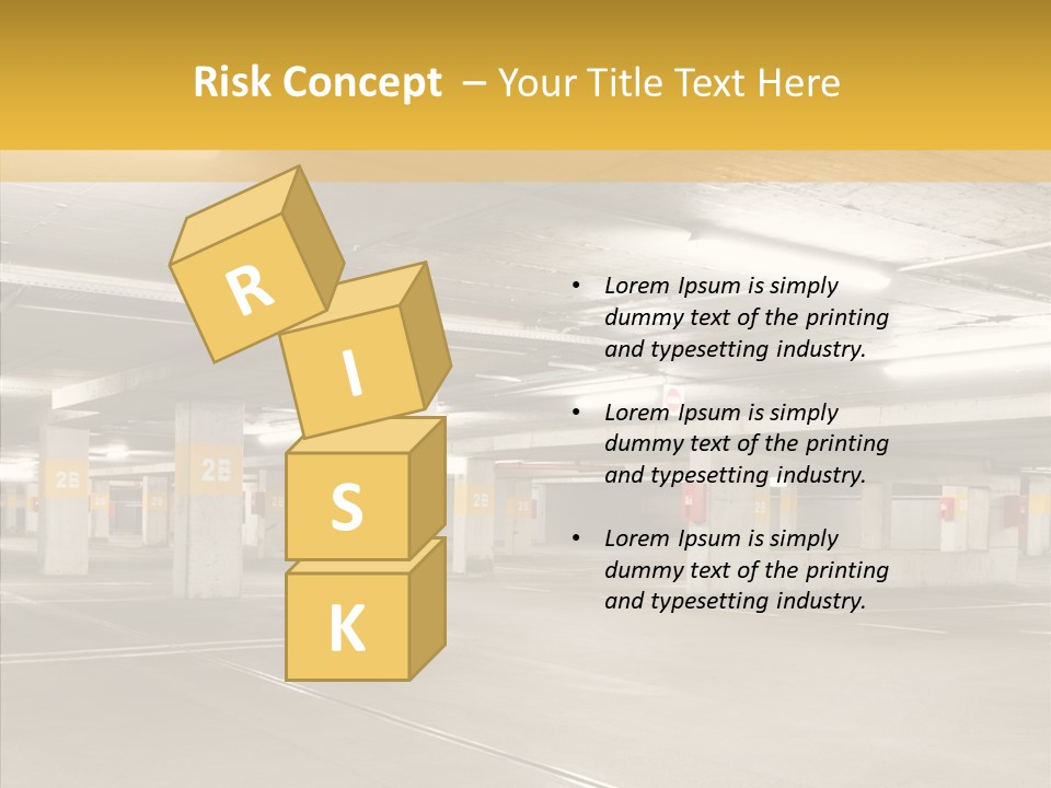 Structure Lamp Material PowerPoint Template