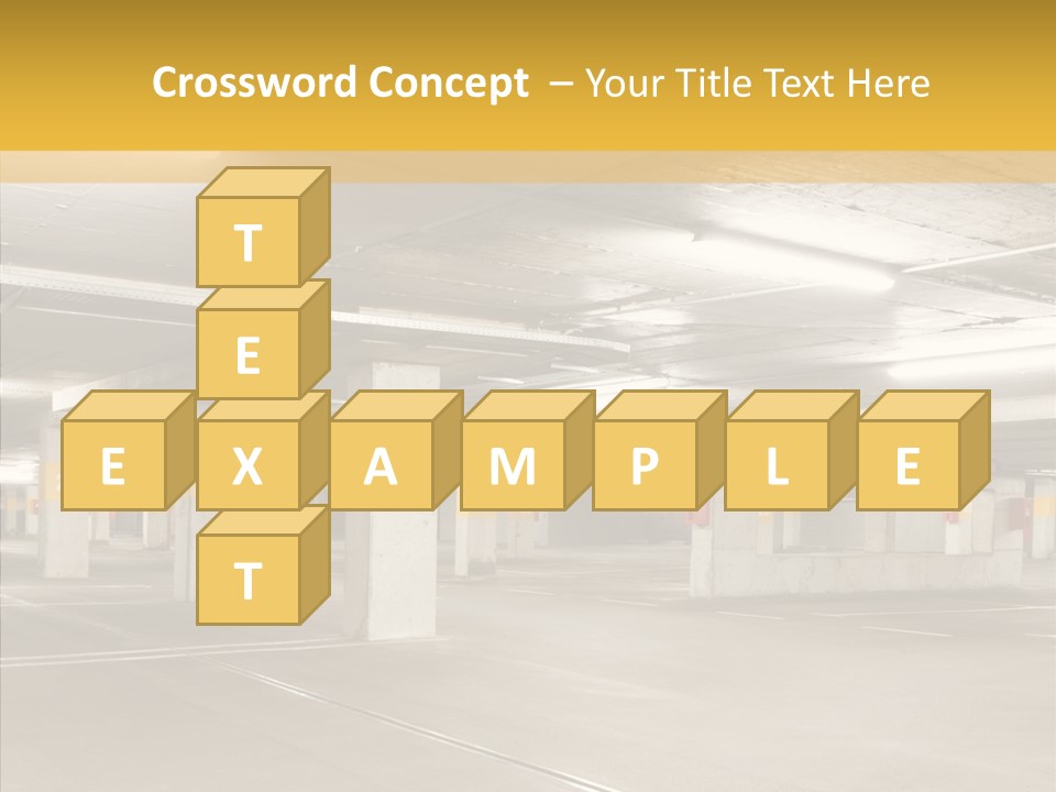 Structure Lamp Material PowerPoint Template
