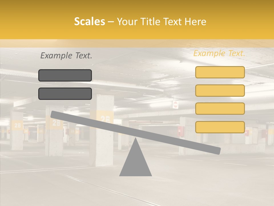 Structure Lamp Material PowerPoint Template