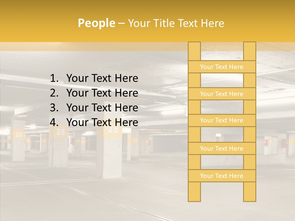 Structure Lamp Material PowerPoint Template