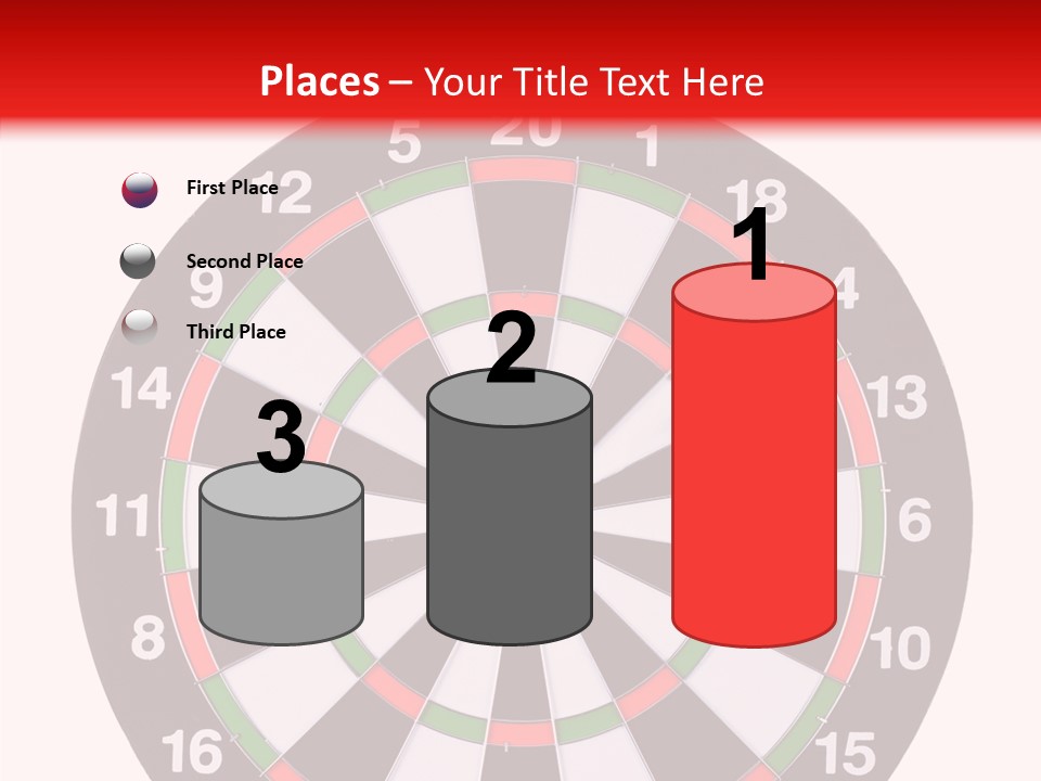 Shot Center Mark PowerPoint Template