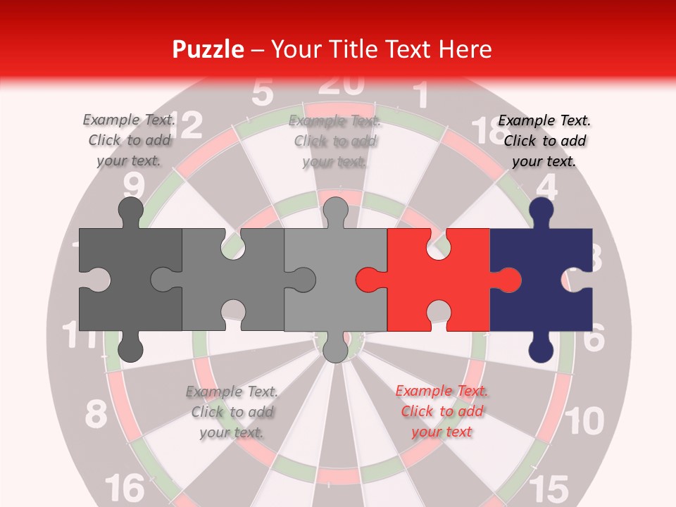 Shot Center Mark PowerPoint Template