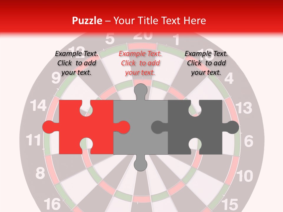 Shot Center Mark PowerPoint Template